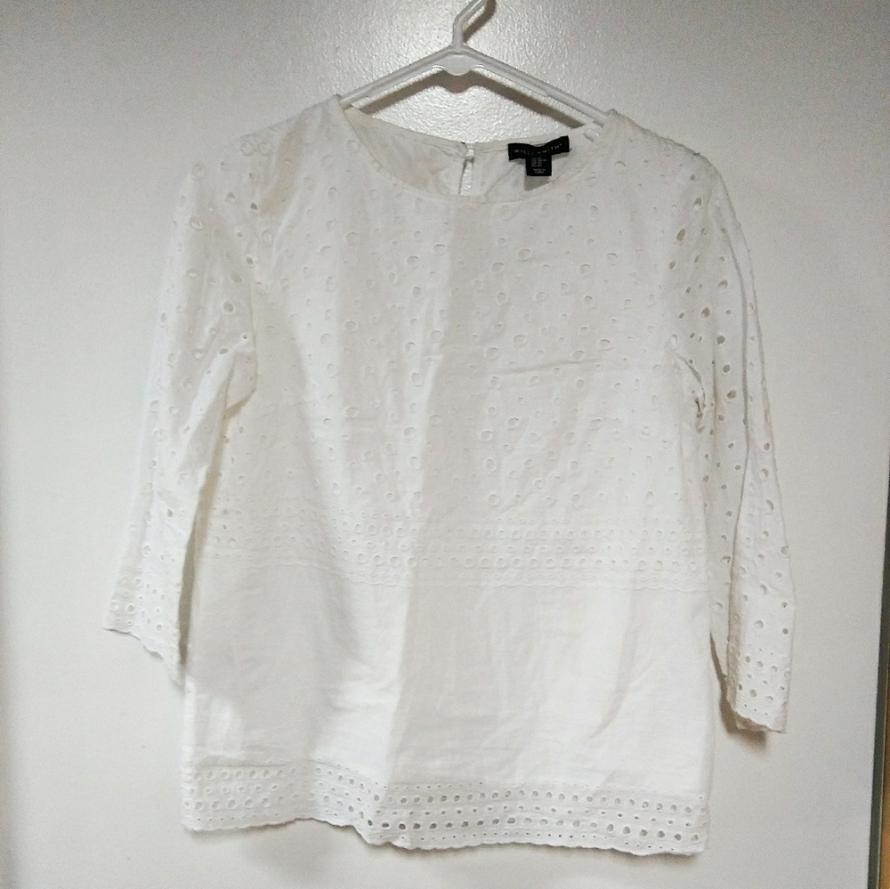 Willi Smith White Blouse
